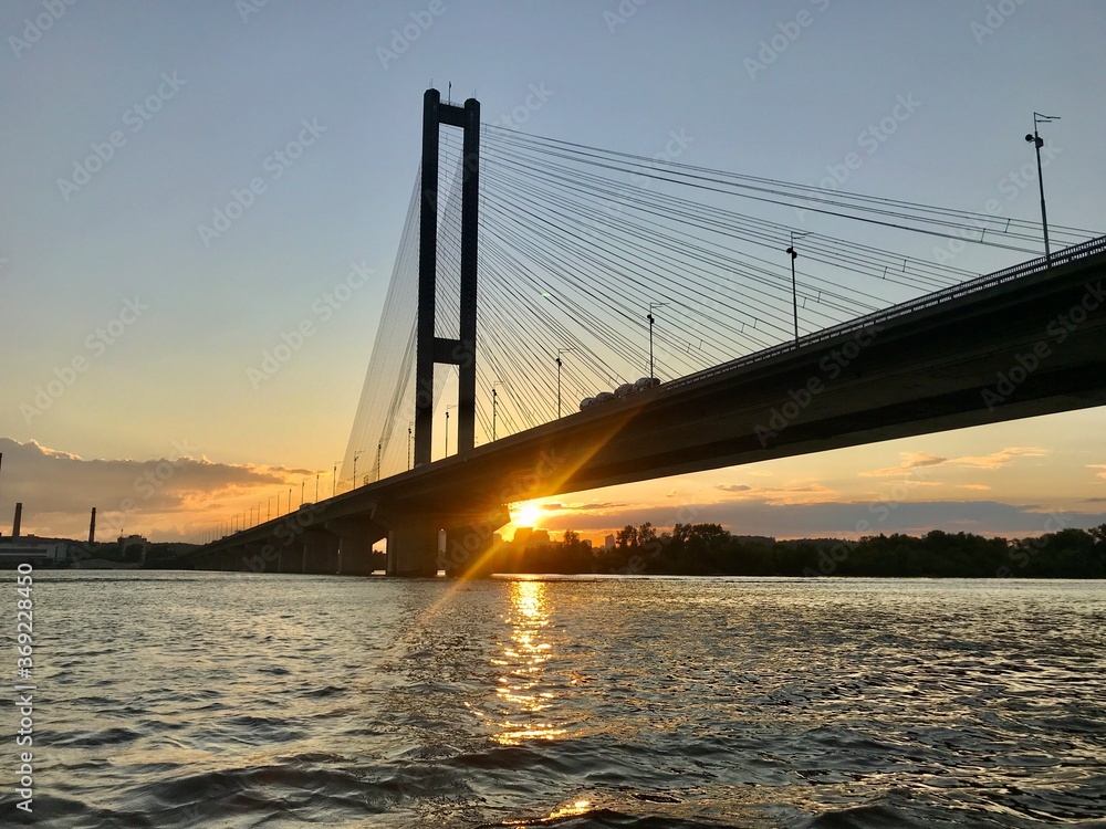Obraz premium bridge at night