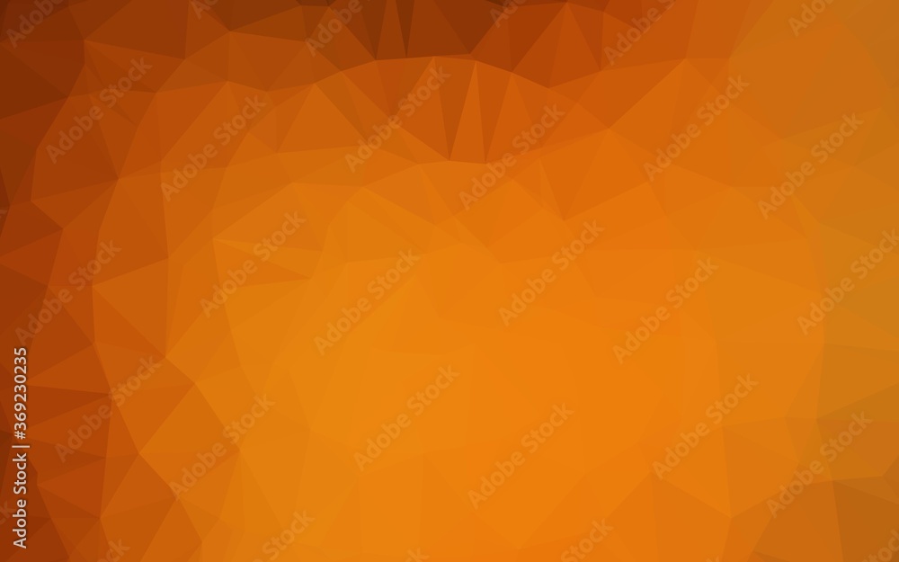 Light Yellow, Orange vector blurry triangle template. Shining colored illustration in a Brand new style. Polygonal design for your web site. Light Yellow, Orange vector blurry triangle template. Shining colored illustration in a Brand new style. Polygonal design for your web site.