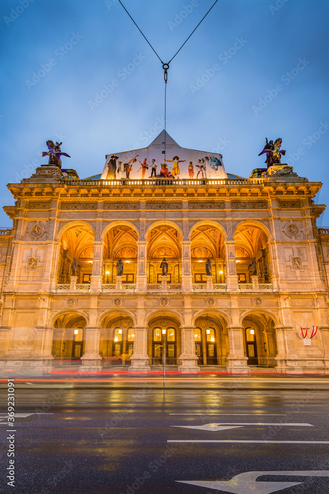 The Vienna State Opera in Austria.