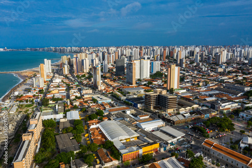 Tourism city. The city of Fortaleza, State of Ceara, Brazil, South America.