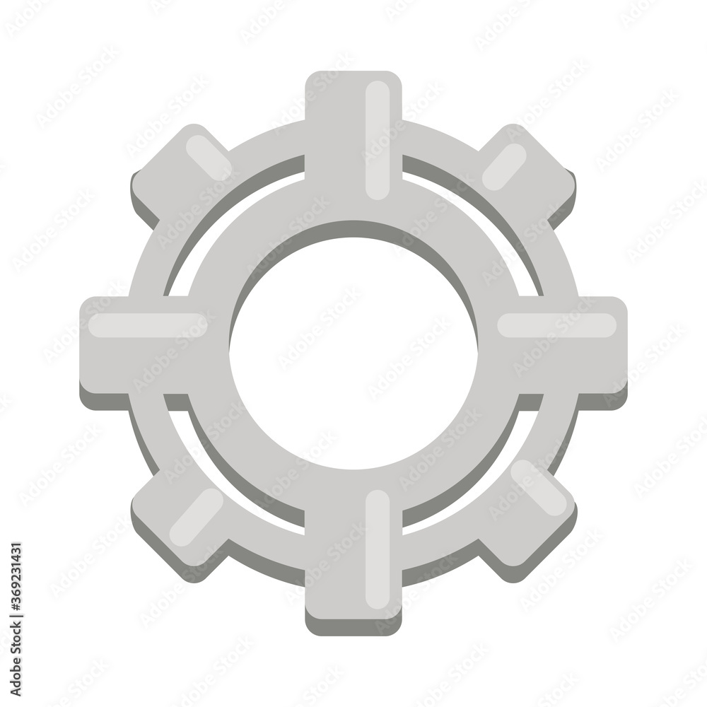 gear setting machine isolated icon