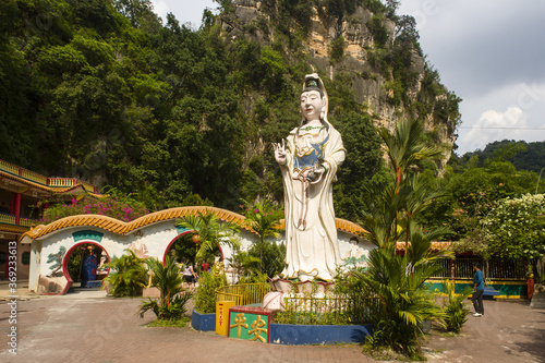 Ling Sen Tong, Temple cave, is located at the foot of a limestone hill in Ipoh, Perak, Malaysia