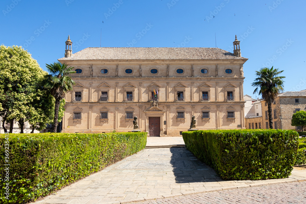 The Vazquez de Molina Palace, also known as the Palace of the Chains is a renaissance palace located in Ubeda, Spain,