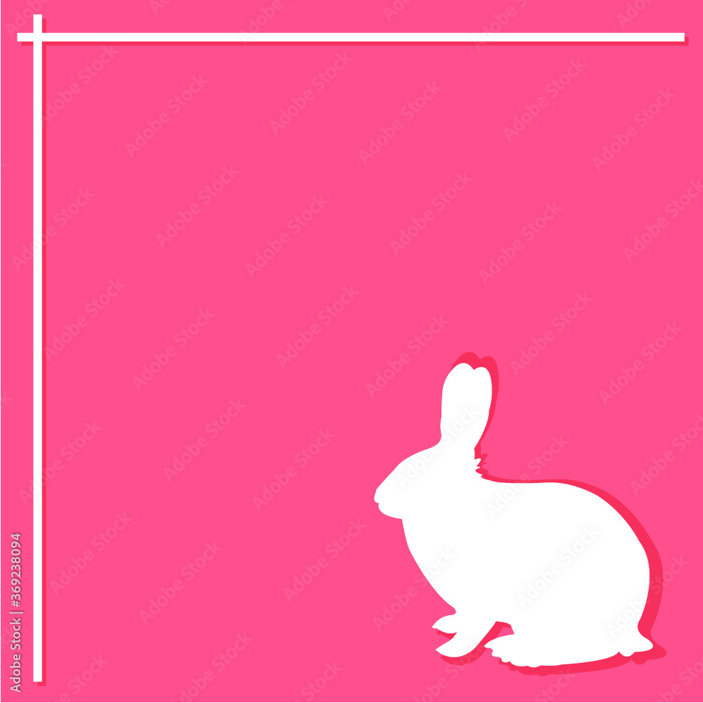 easter bunny card easter bunny card