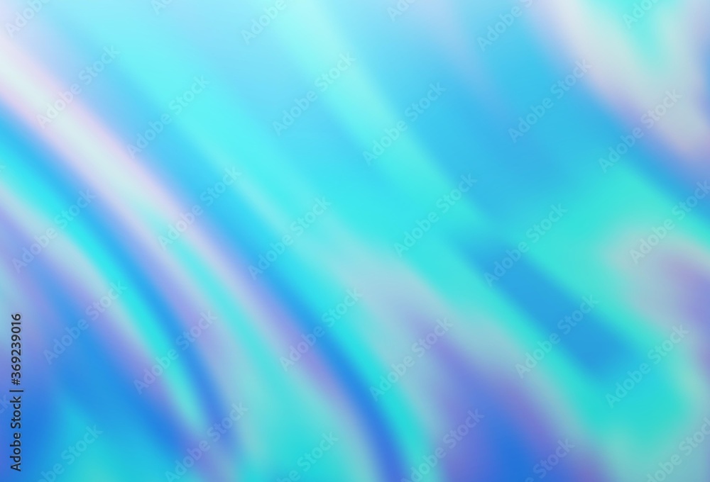 Light BLUE vector template with bubble shapes. Light BLUE vector template with bubble shapes.