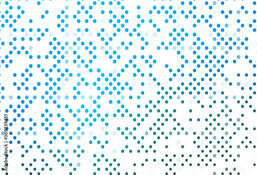 Light BLUE vector backdrop with dots. Light BLUE vector backdrop with dots.
