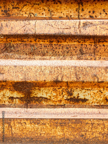 Obraz na płótnie Rusty metal background with streaks of rust. Rust stains. Rysty corrosion. rust on old metal background w salonie