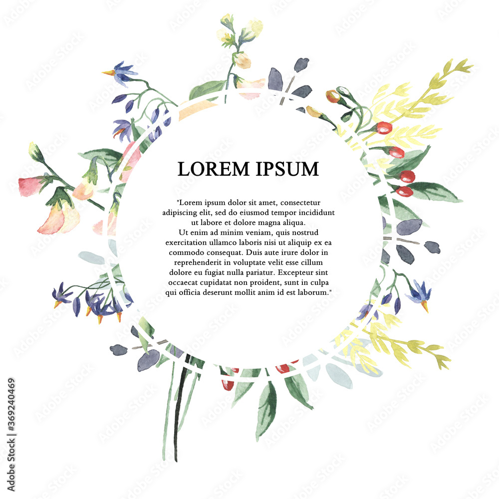 Watercolor flowers bouquet isolated on white background. Watercolor flowers bouquet isolated on white background.