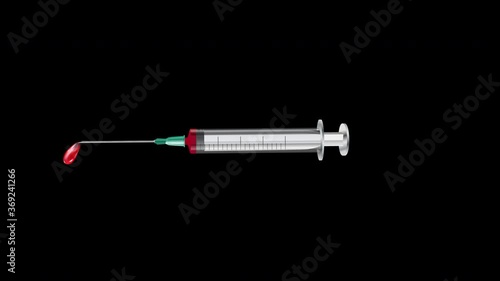 Pandemic concept, of injecting covid-19 vaccine alpha