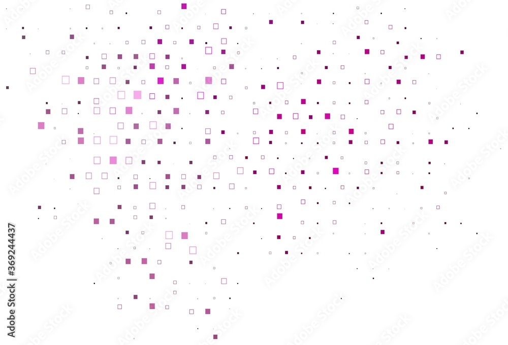 Light Pink vector layout with rectangles, squares.