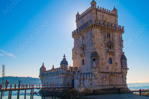 Belém Tower is a 16th-century fortification located in Lisbon. Since 1983, the tower has been a UNESCO World Heritage Site. It is often portrayed as a symbol of Europe's Age of Discoveries.