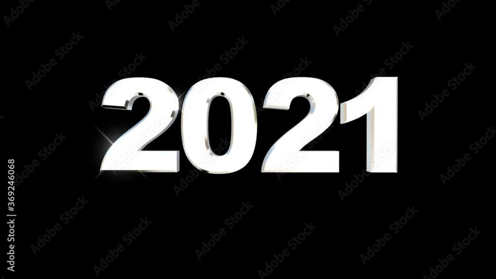 2021 New Year animation background. New Year's Eve, friends party and other event. 2021 New Year animation background. New Year's Eve, friends party and other event.