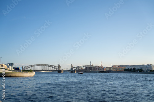 bridge over the river, with blue sky © Alex
