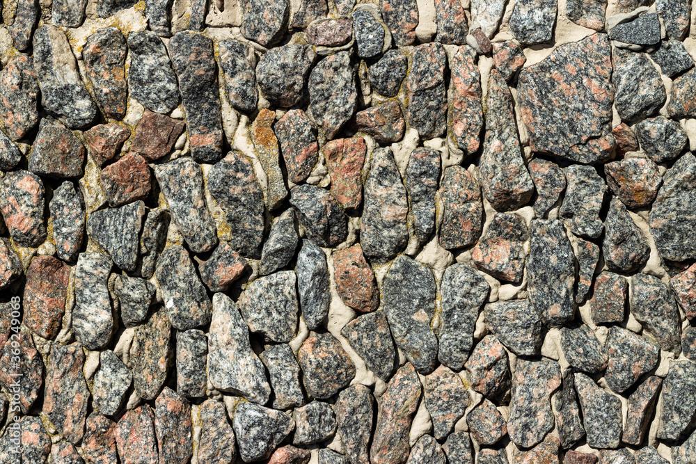 Obraz premium crushed stone texture in concrete