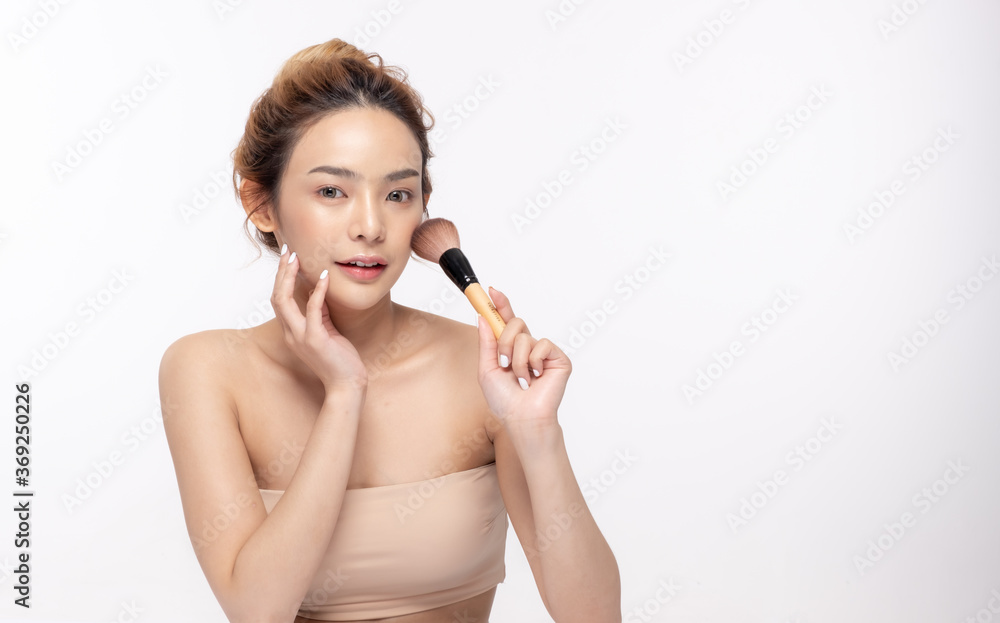 Beauty young woman healthy skin natural make up young beautiful model cosmetic and spa concept Beauty young woman healthy skin natural make up young beautiful model cosmetic and spa concept