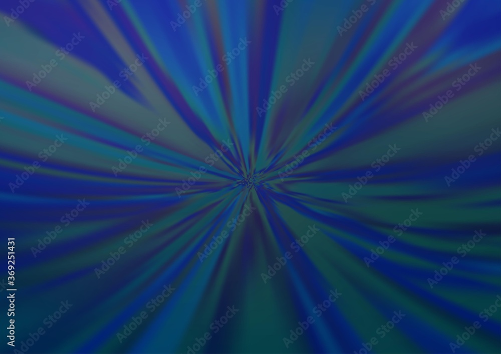Fototapeta premium Dark BLUE vector modern bokeh pattern. Colorful abstract illustration with gradient. A completely new template for your design.