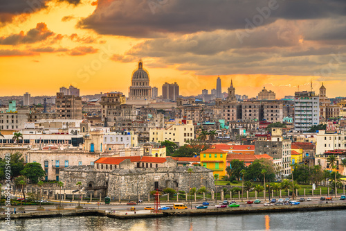 Havana, Cuba Town Skyline © SeanPavonePhoto