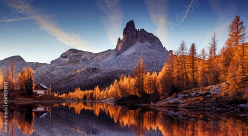 Quadro su tela The beautiful nature landscape