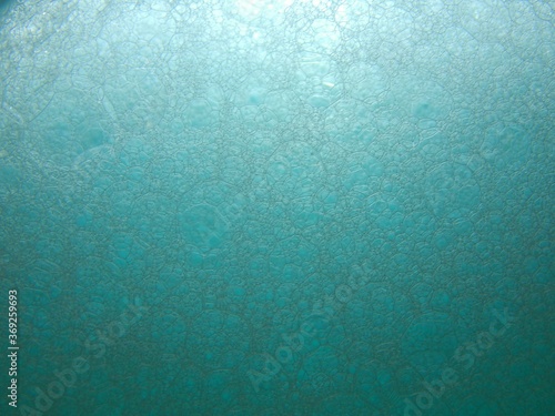 blue grunge background with bubbles