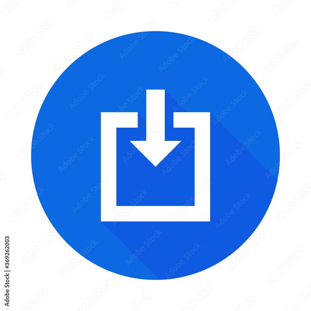Download file, import icon. Arrow down sign. Save icon Download file, import icon. Arrow down sign. Save icon