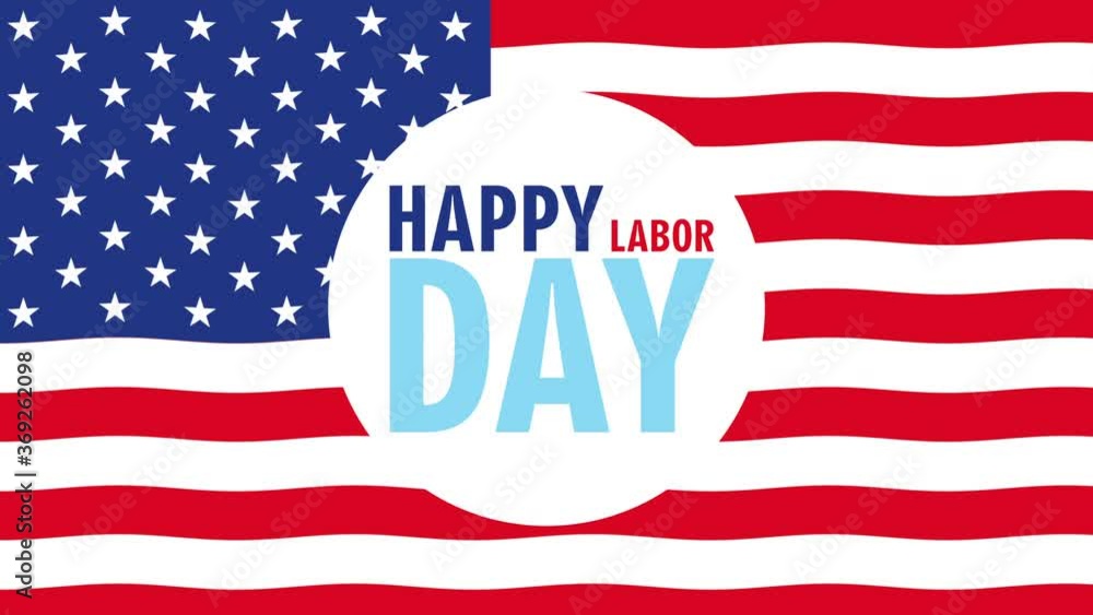 happy labor day celebration with usa flag happy labor day celebration with usa flag