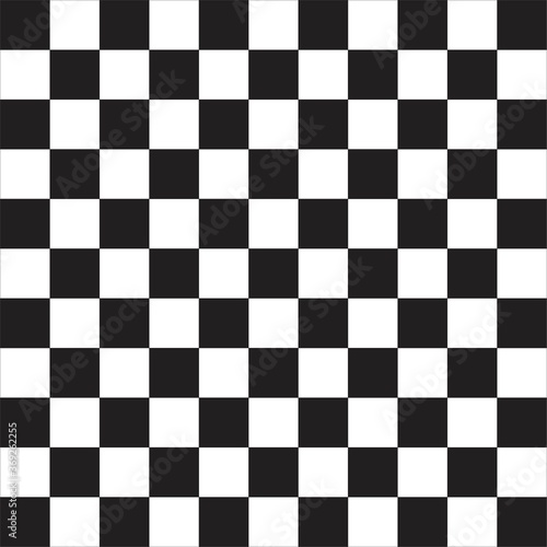 chessboard vector black and white. black and white background.
