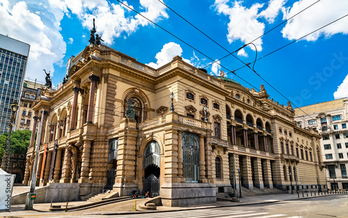 Foto The Municipal Theater in Sao Paulo, Brazil