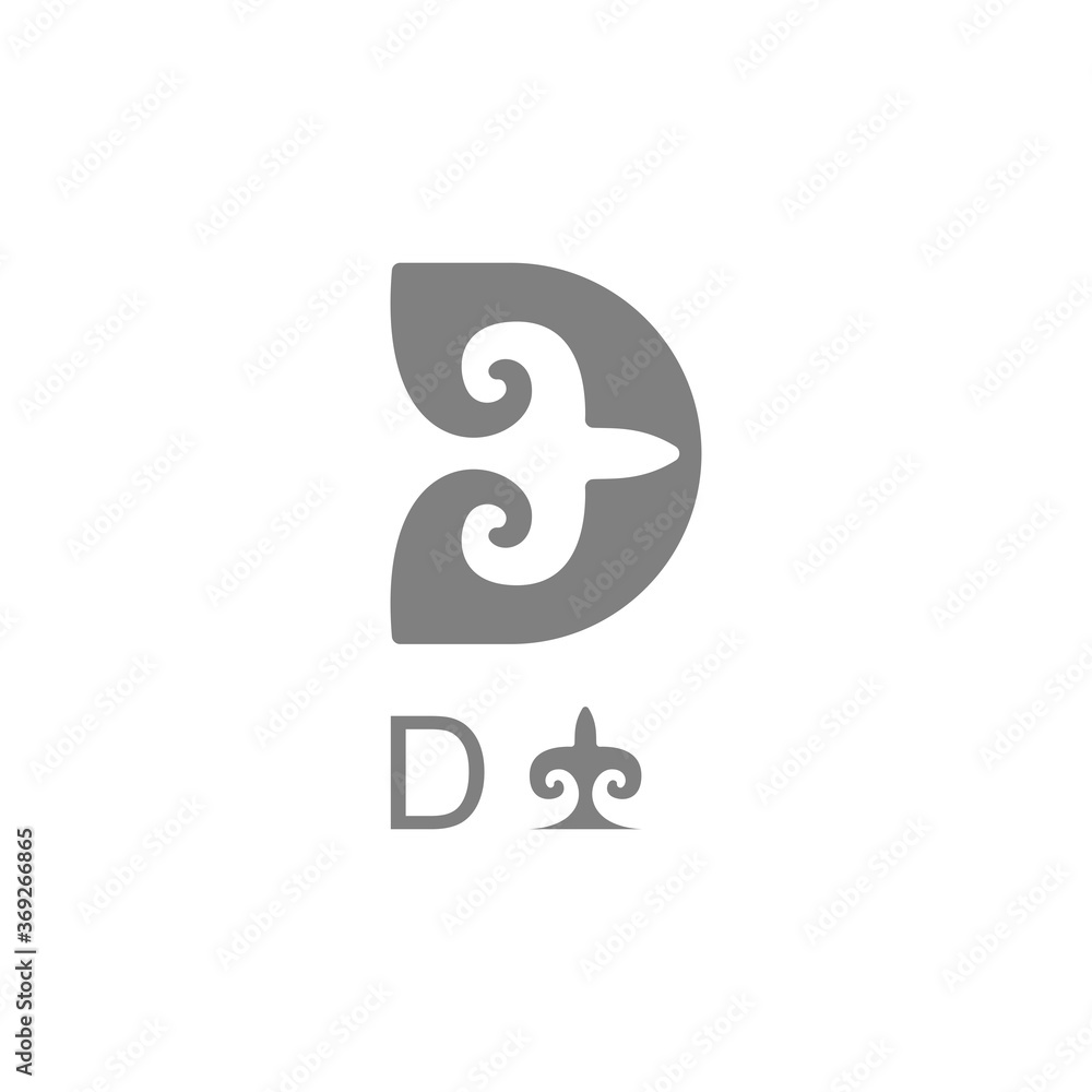 The logo of the letter The logo of the letter