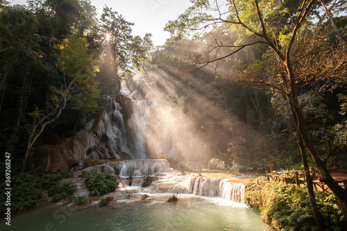 Kuang Si Waterfalls  Luang Prabang  Laos