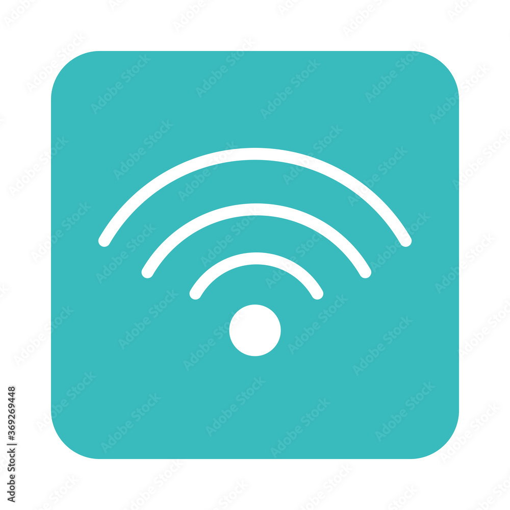 mobile application internet wifi connection web button menu digital flat style icon mobile application internet wifi connection web button menu digital flat style icon