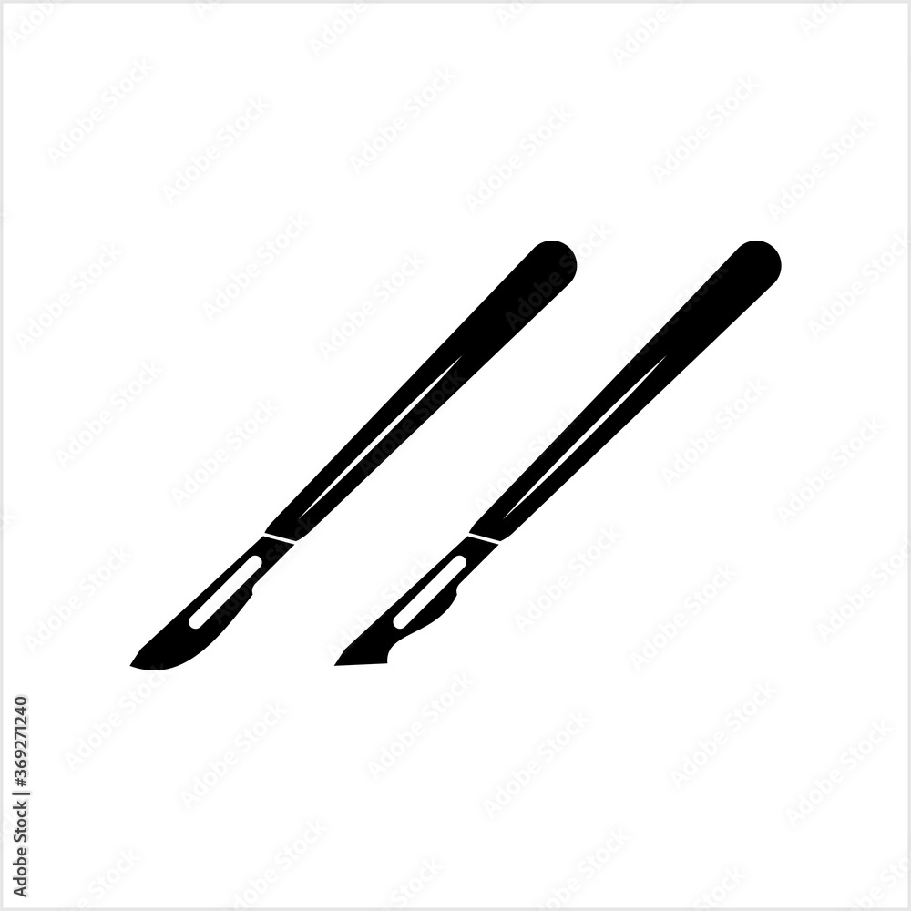 Surgical Scalpel Icon Design Surgical Scalpel Icon Design
