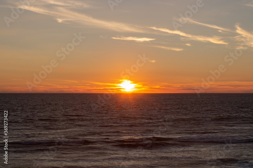 sunset over the sea © PlataRoncallo