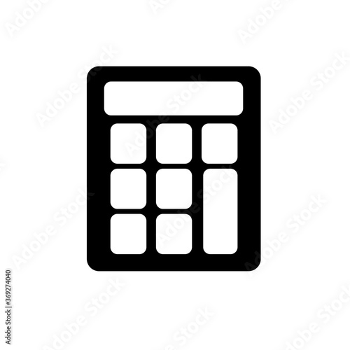 Calculator Icon Vector Illustration Design