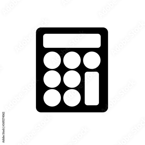 Calculator Icon Vector Illustration Design