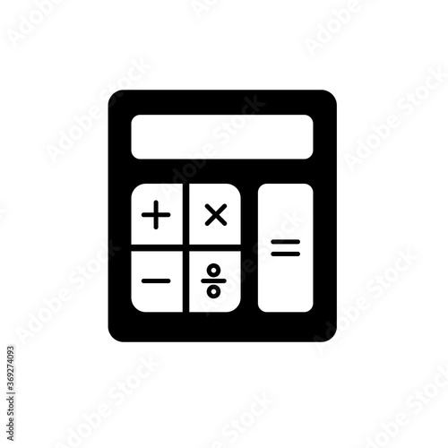 Calculator Icon Vector Illustration Design