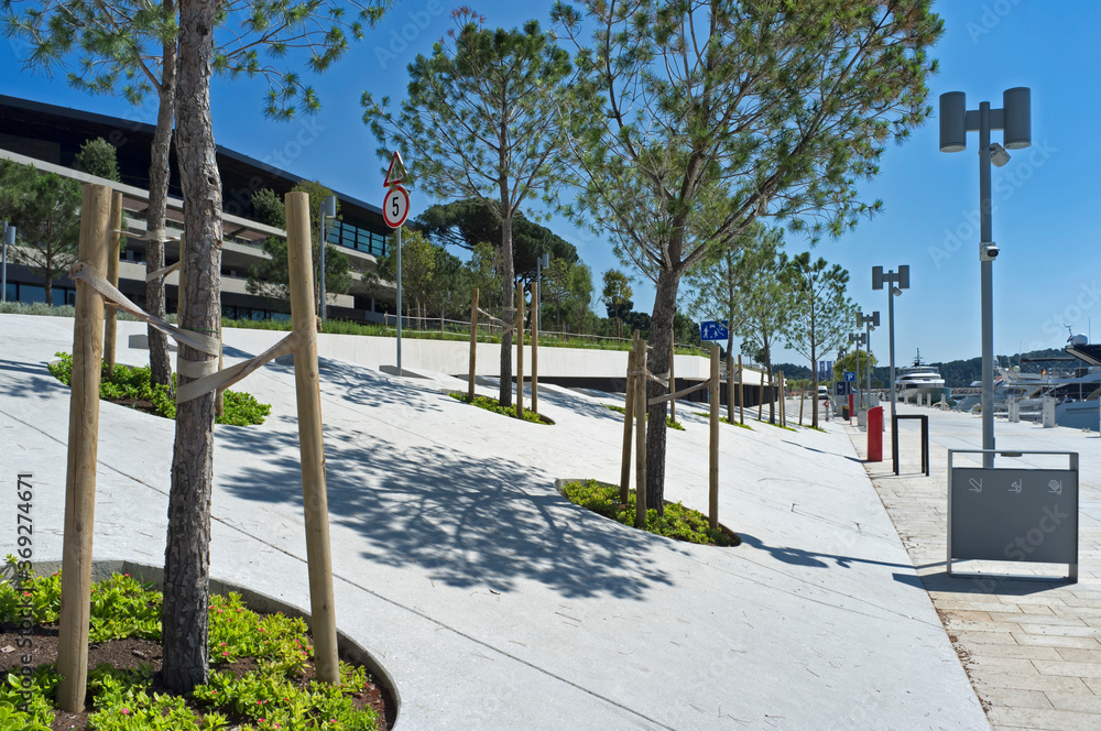 Obraz premium Rovinj or Rovigno town in Istria - Croatia