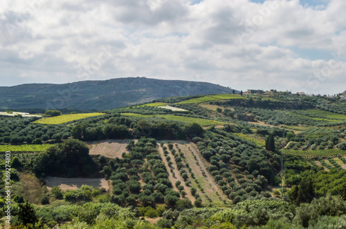 panoramic view of the Cretan landscape. © Demande Philippe