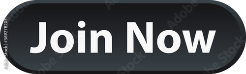 Join Now Black Color Isolated Button Vector