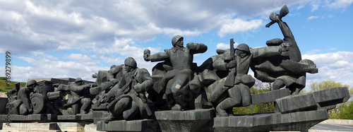 Monument in honor of the victory in World War II