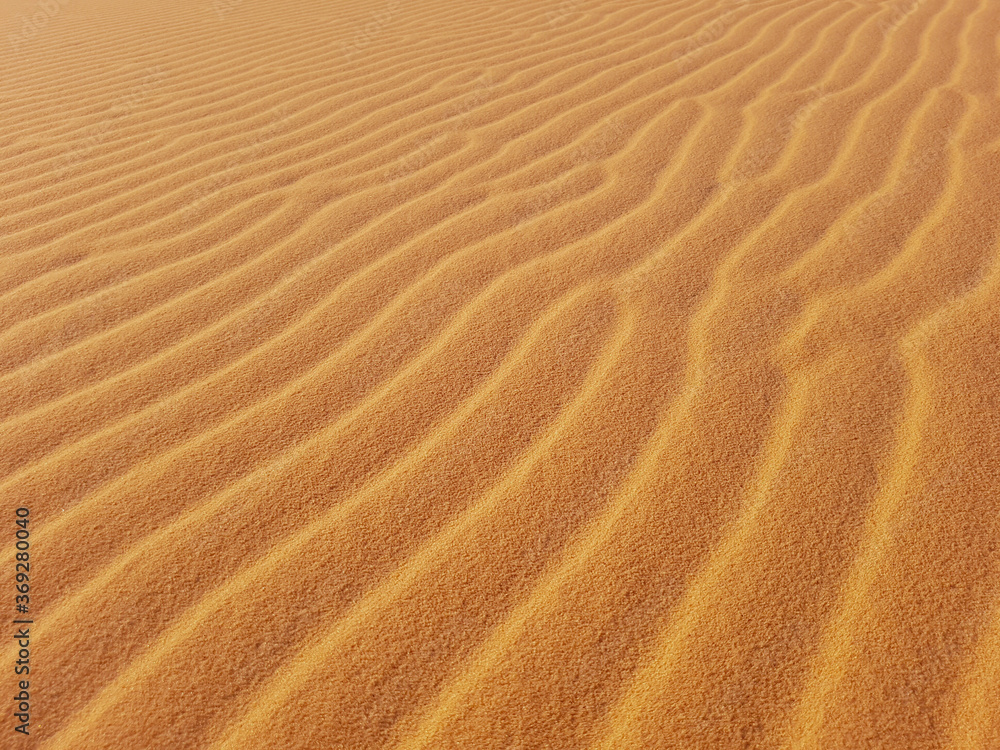 Relevo natural da areia feito com vento Relevo natural da areia feito com vento