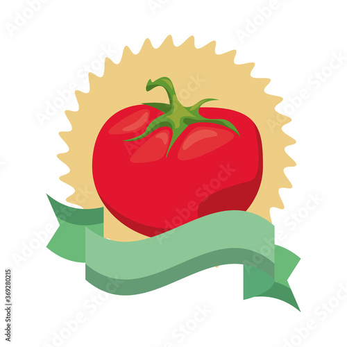 tomato healthy vegetable detailed style icon