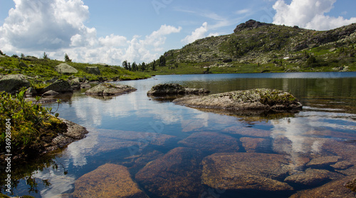 lake in the mountains