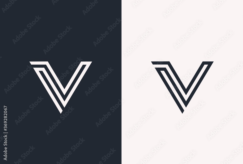Letter V logo icon design template elements Letter V logo icon design template elements