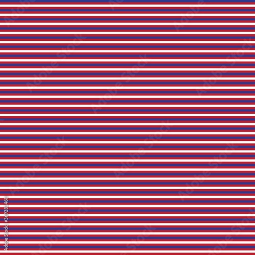 Red Stripe seamless pattern background in horizontal style