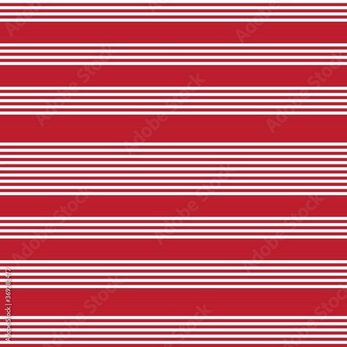 Red Stripe seamless pattern background in horizontal style