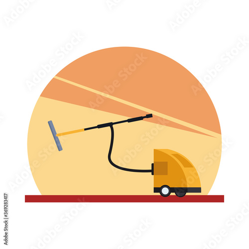 vacuum cleaner applianse isolated icon
