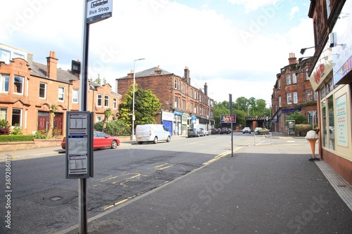 street in glasgow