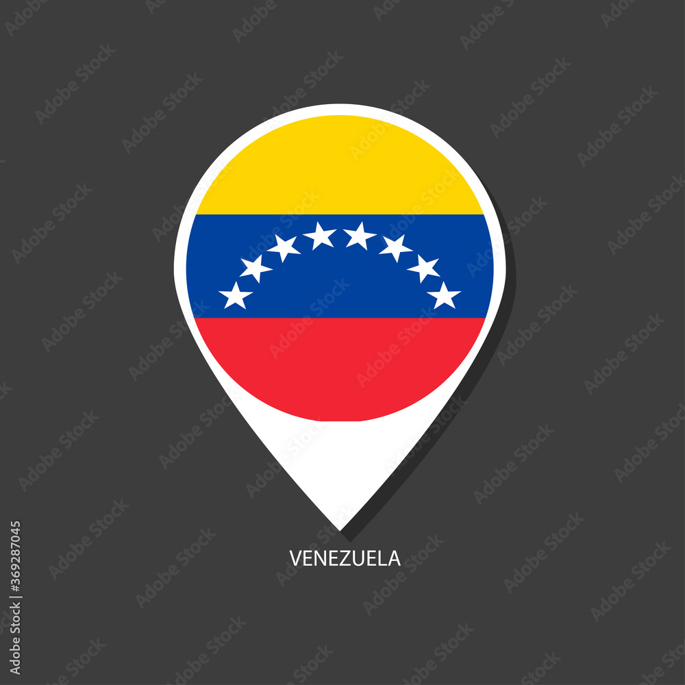 Venezuela flag Vector marker with flags.
Venezuela flag Vector marker with flags.