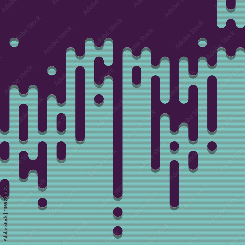 Abstract Rounded Color Lines halftone transition background illustration Abstract Rounded Color Lines halftone transition background illustration
