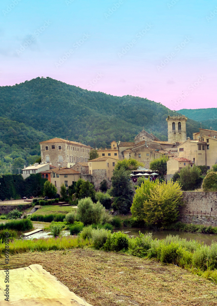 Besalu village in Catalonia